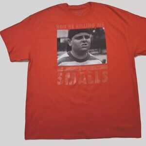 The Sandlot Mens Ham You're Killing Me Smalls Funny Baseball Red Shirt New 2XL